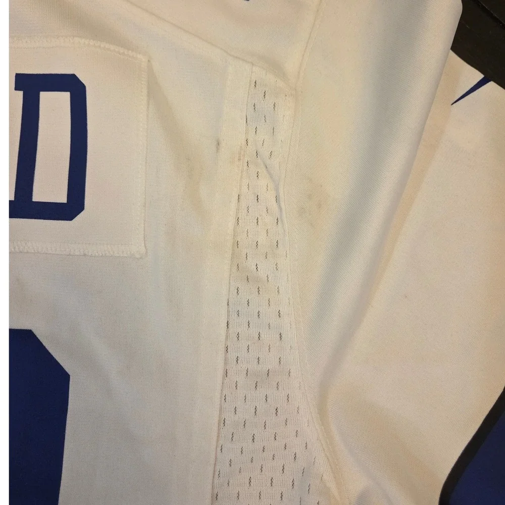 Nike Dallas Cowboys Tony Pollard 20 Jersey White Mens Medium 87NM-DCGR-7RF-00L
